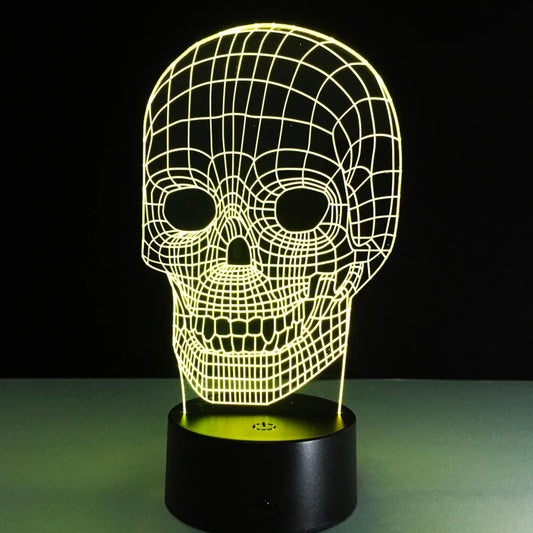 💀 Alecto 3D-Lampe