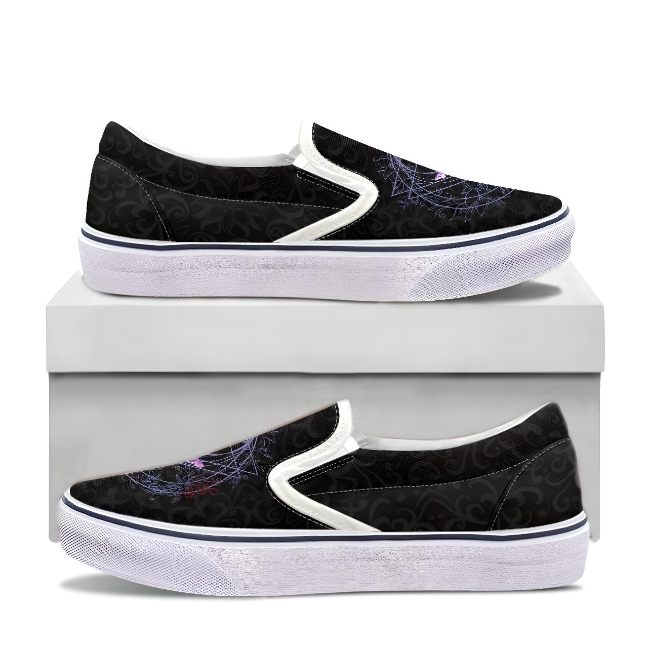 Itzpapalotl Slip-on Shoes