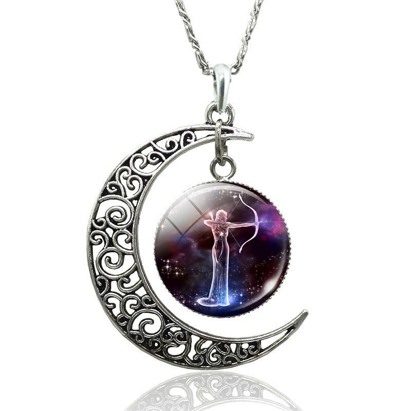 Collier Signe Astrologique Sagittaire | Lune Femme