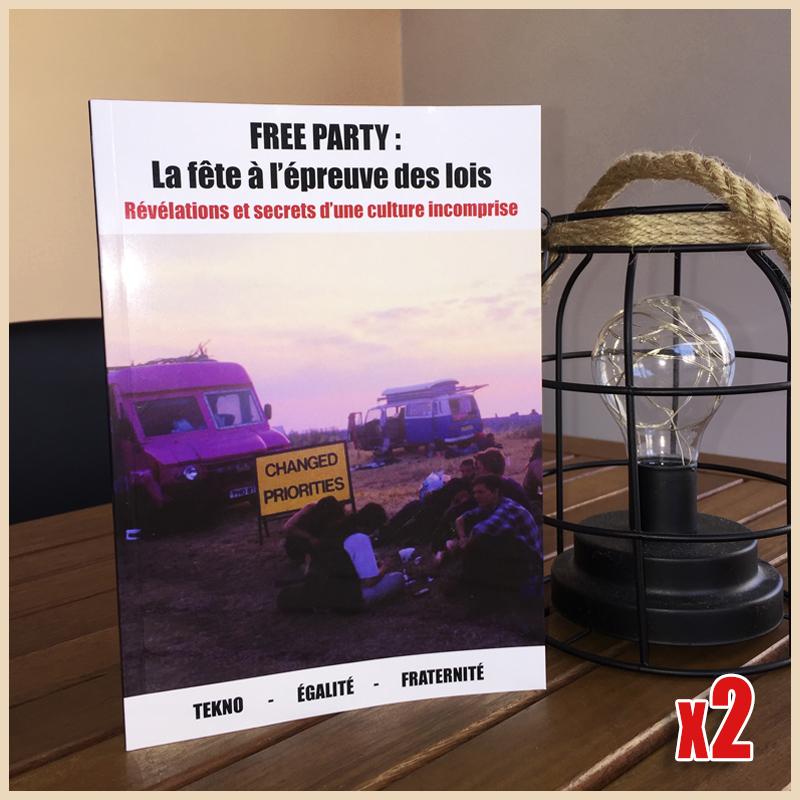 Bogen History of Free Parties - fysisk version - forudbestilling
