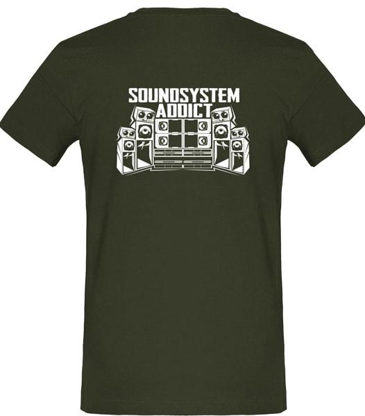 T-shirt gris  Sound System Mur de Son Tekno